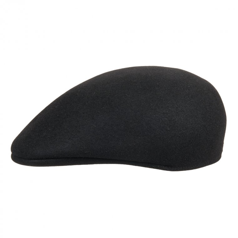Flache Mütze aus Haarfilz by Borsalino wasserabweisendes sportliches Cap | Flat Caps