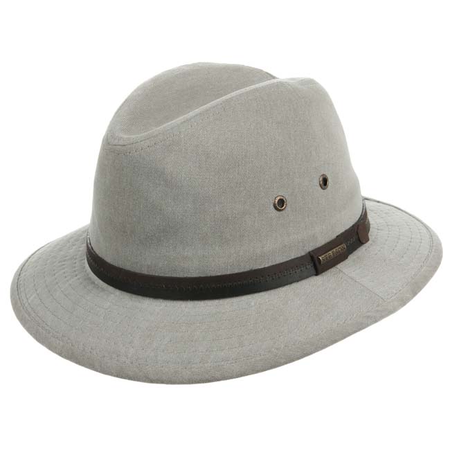HUTTER Extremely popular straw hat with an extra wide brim