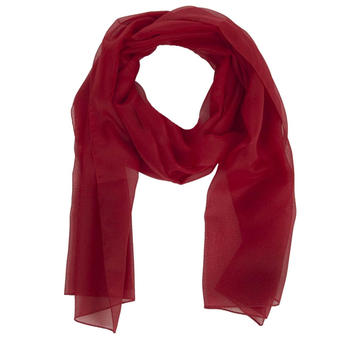 Schal aus recyceltem Polyester mit Wellen-Muster