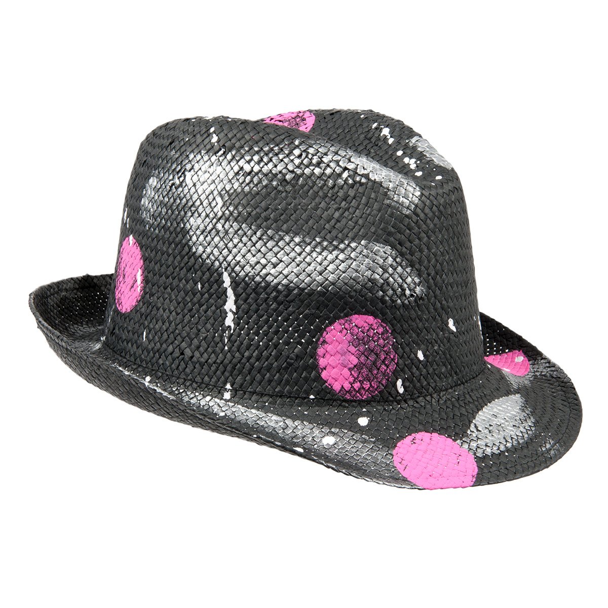 ALESSANDRA BACCI | woman's trilby strawhat handdesigned