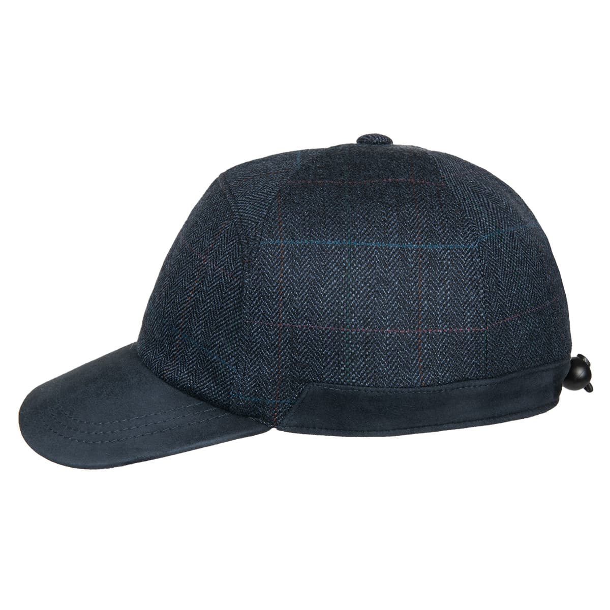 ALFONSO D'ESTE | Elegante Schildm�tze mit Ohrenklappen 100% Wolle