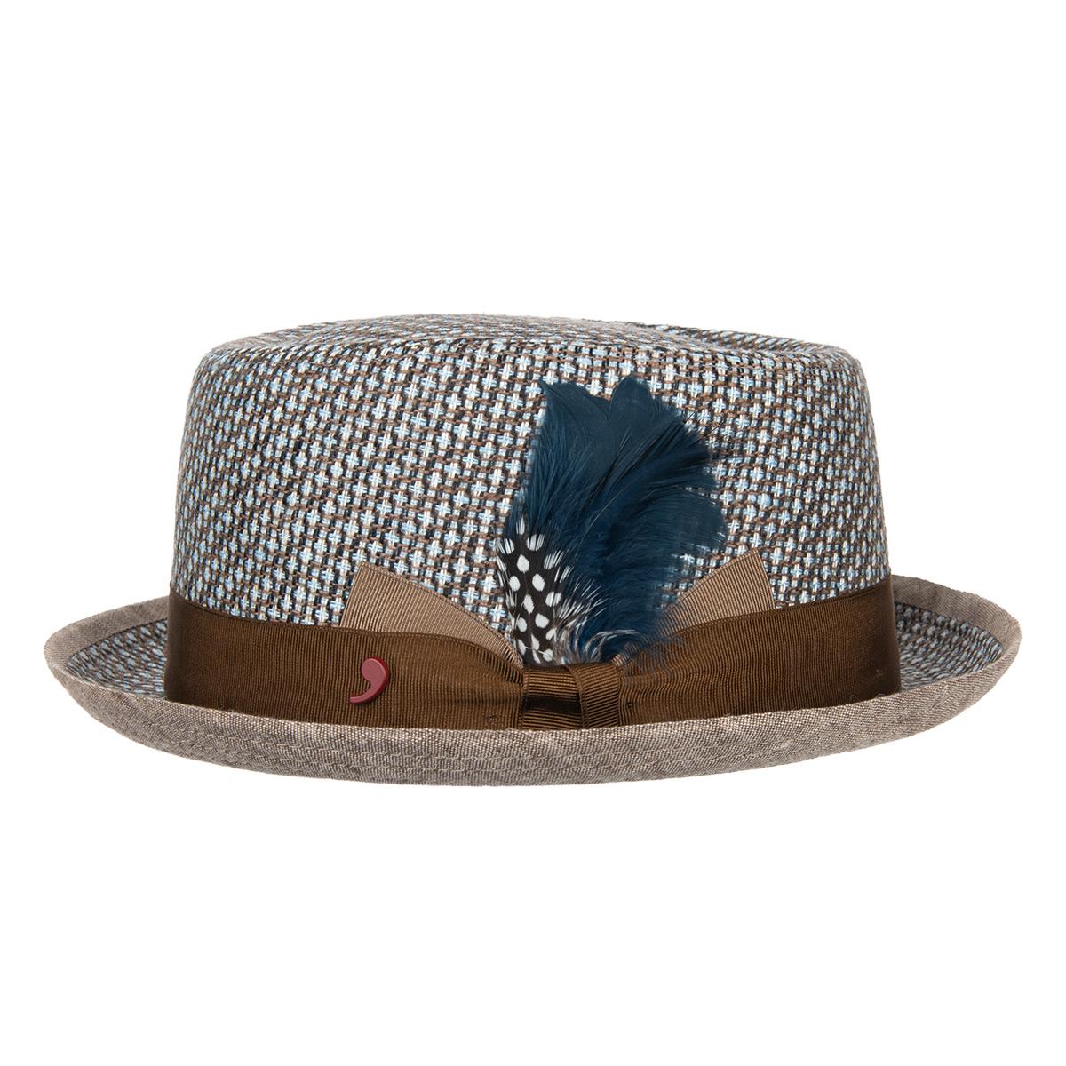 ALFONSO D'ESTE | Pork Pie Herrenhut aus 100% Leinen