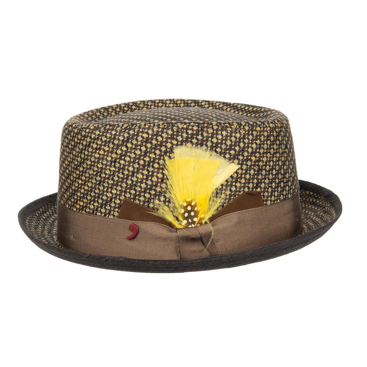 ALFONSO D'ESTE | Pork Pie Leinenhut f�r Herren