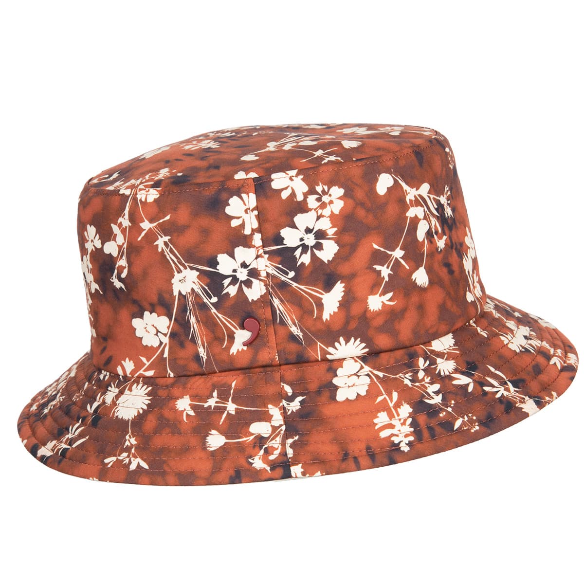 ALFONSO D'ESTE | Unisex Bucket Hat aus 100% Baumwolle mit floralem Muster