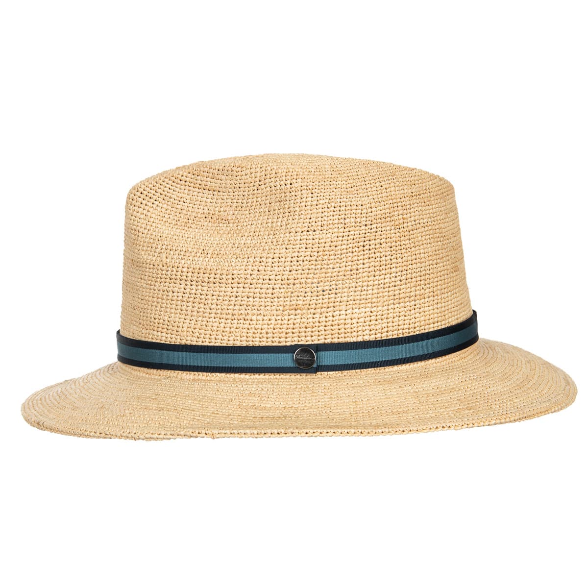 BORSALINO | Raffia Panama Straw Hat Crochet Argentina ala larga