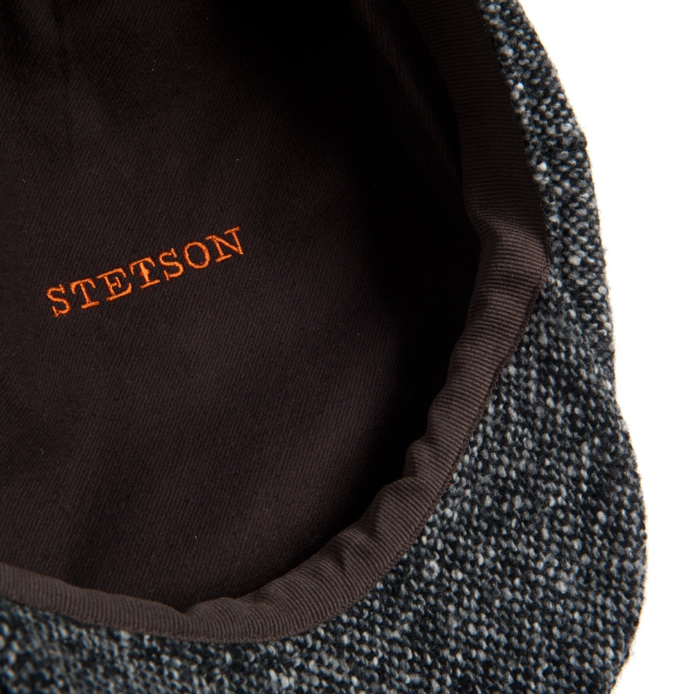 STETSON Herren Hatteras Mütze - Vintage Leder Cap Mit Baumwollfutter