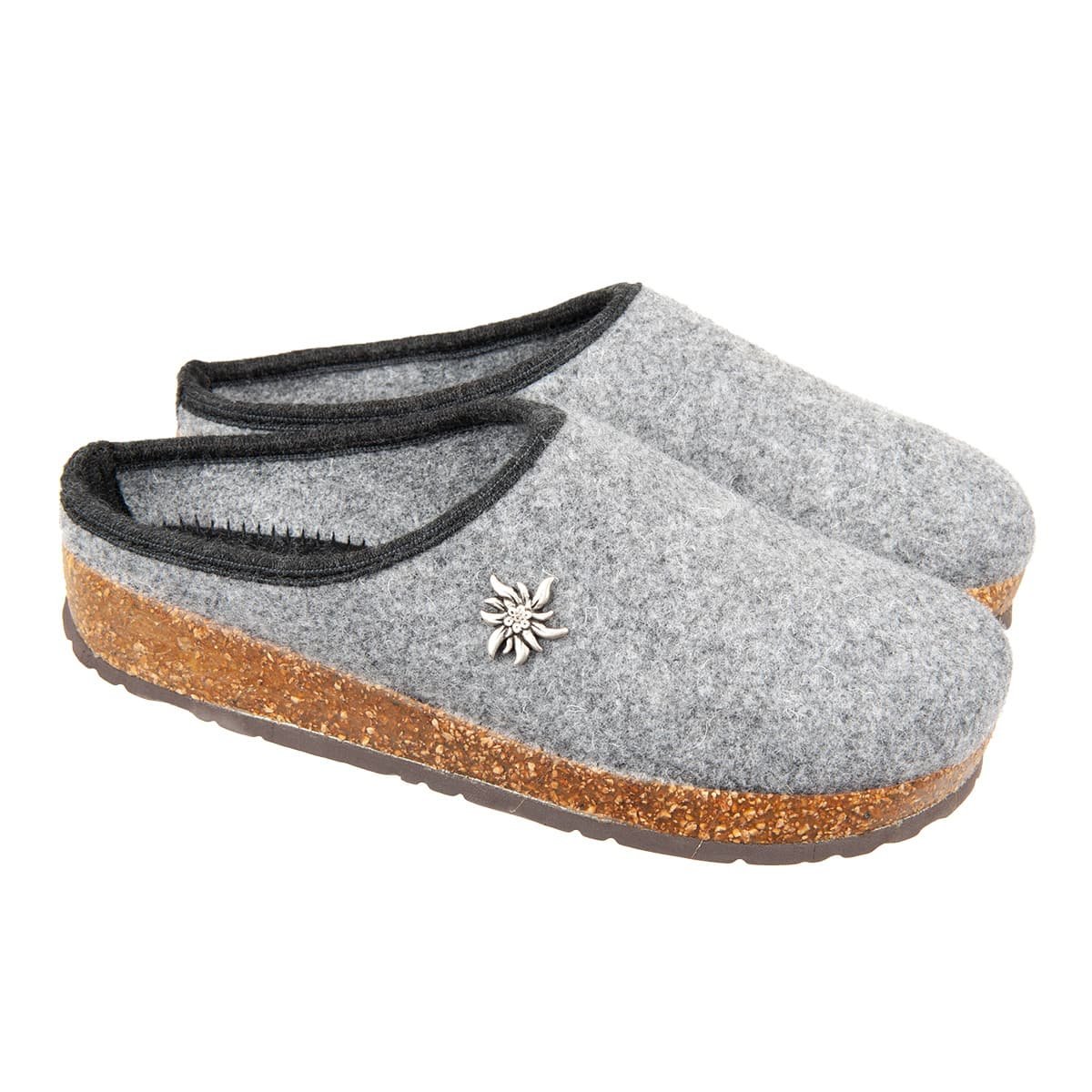 FELTSLIPPERS MEN S PURE WOOL SLIPPERS WITH