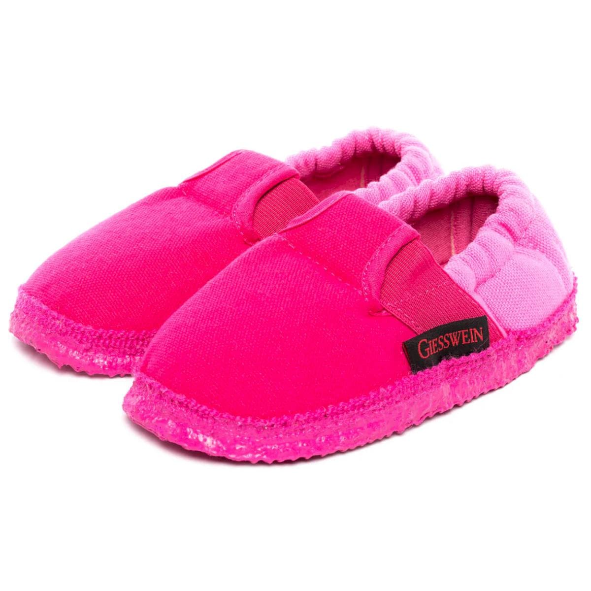 GIESSWEIN | Children's slippers, model Aichach, made of cotton with elastic for warm summer days