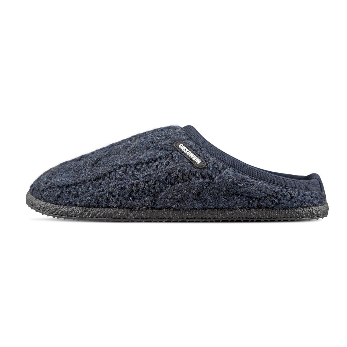 GIESSWEIN | Neudau Slippers for Adults with a Beautiful Cable Knit Pattern
