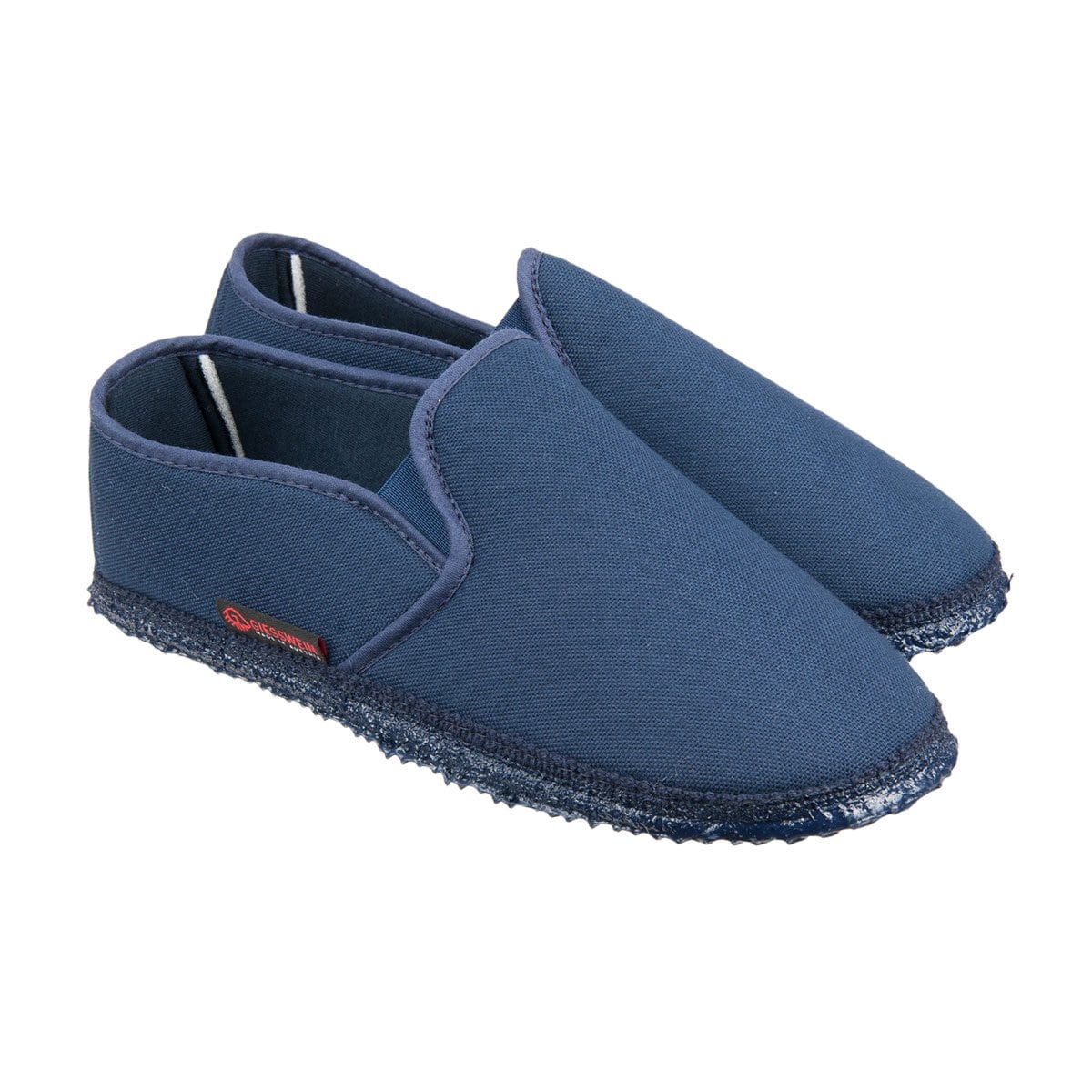 GIESSWEIN | Slippers Berlin made of pure cotton with non-slip rubber soles