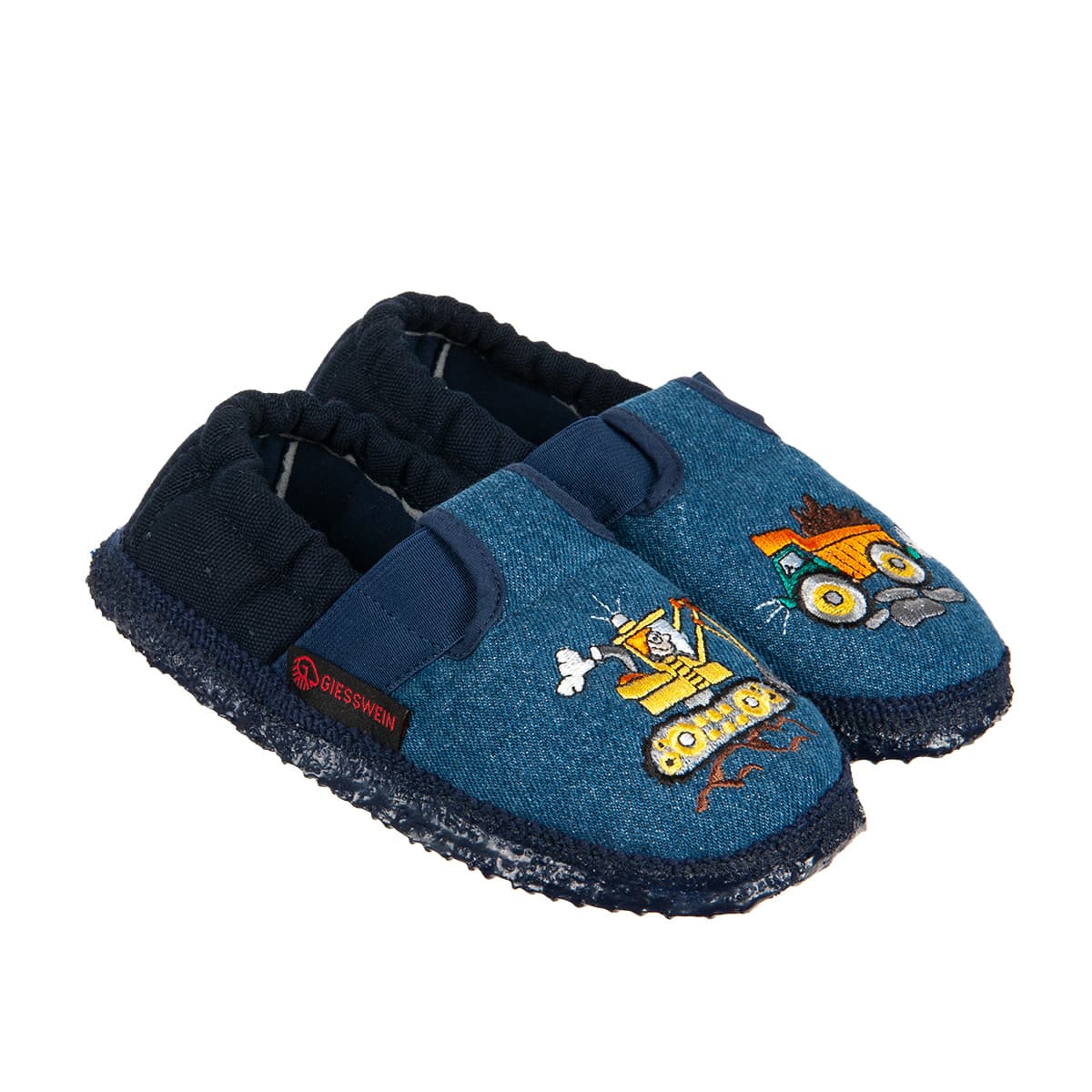 GIESSWEIN | boys cotton slippers model Arbach motif excavator