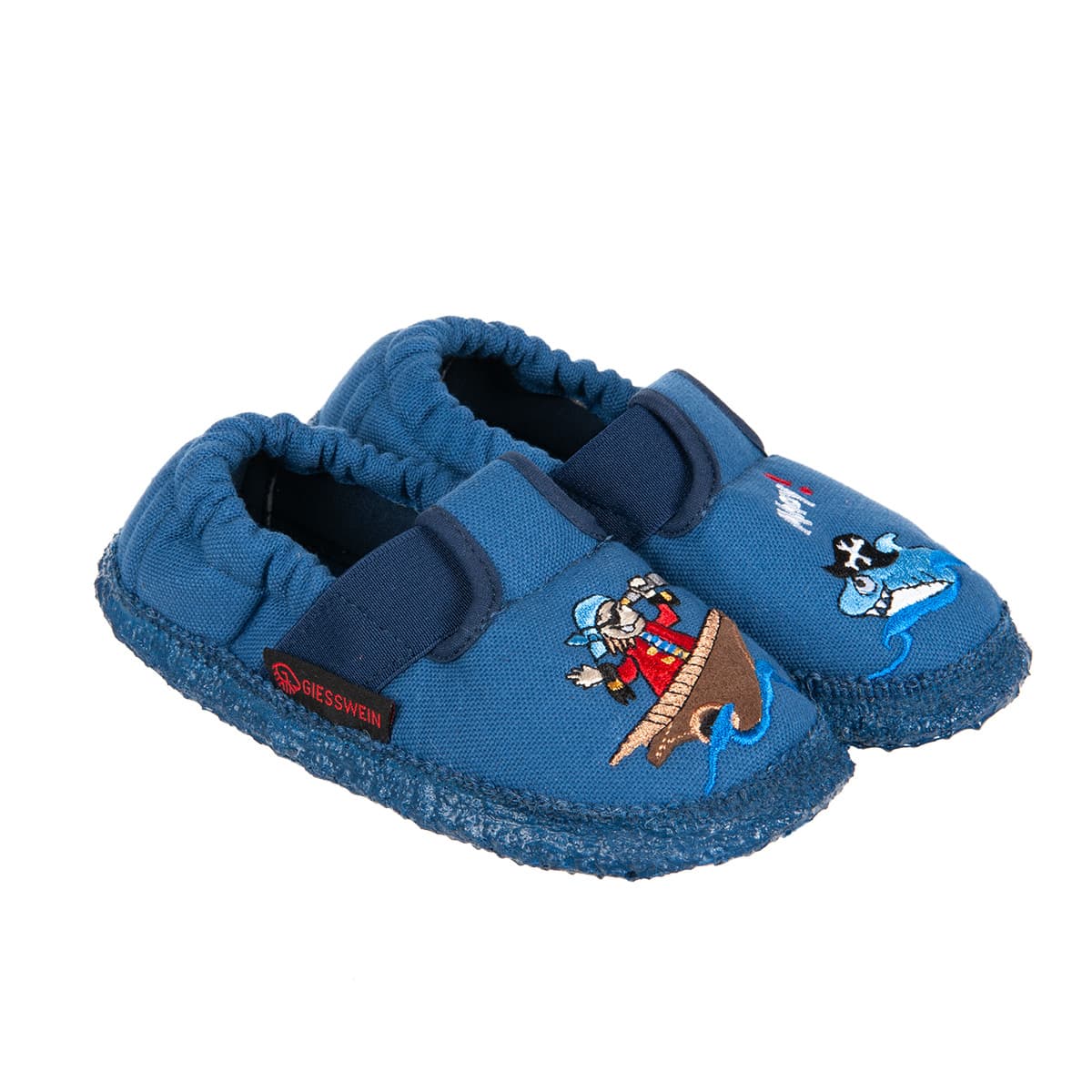 GIESSWEIN | boys slippers model Aindling motif pirate made of cotton