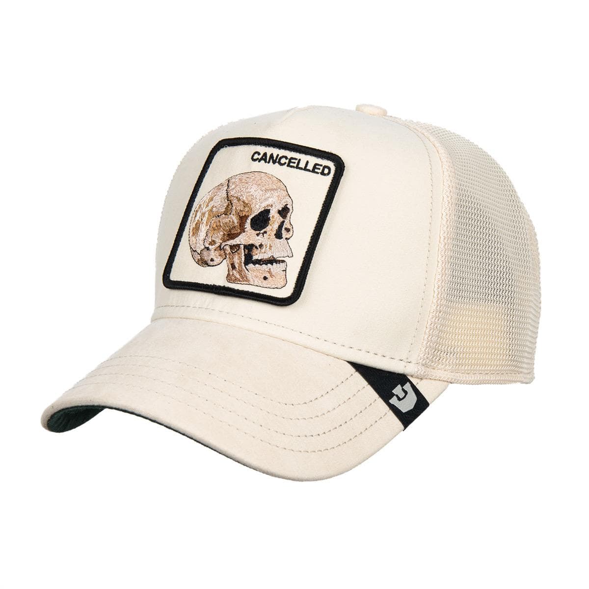 GOORIN | Motiv: SUEDE CANCELLED SKULL TRUCKER Schildm�tze