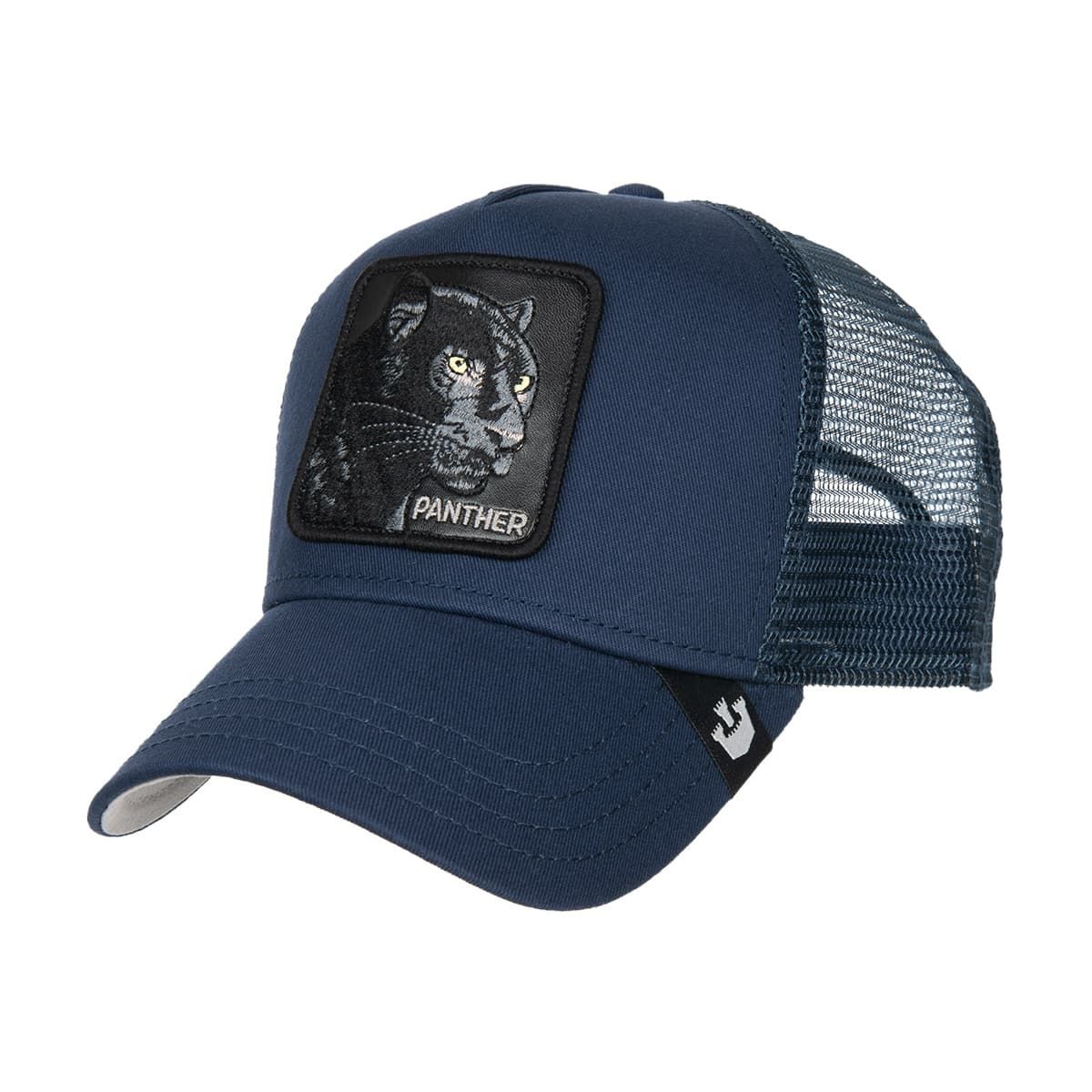 Goorin Bros. Panther Cub Black - Casquette Trucker Enfant Noire Avec Patch Mouton