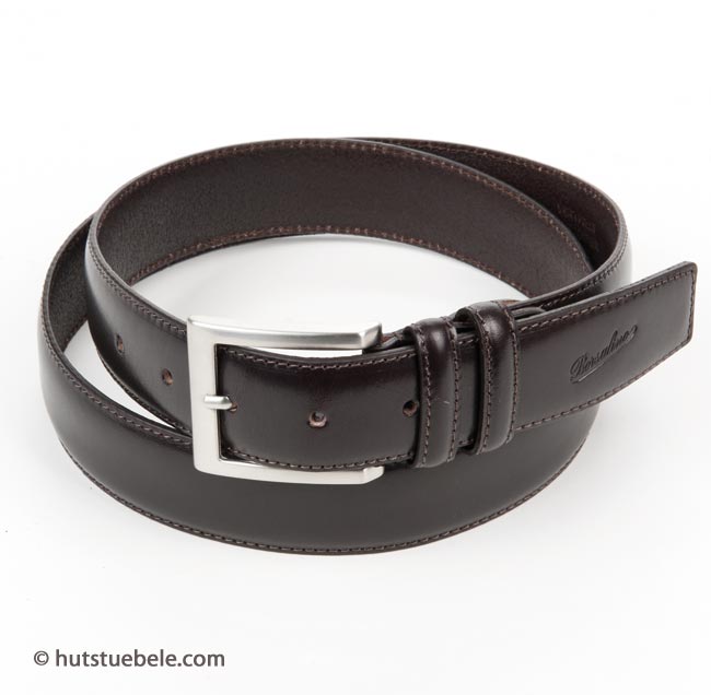 Herren Gürtel Aus Echtem Leder - Handgefertigter Classic Gürtel Für Business & Freizeit