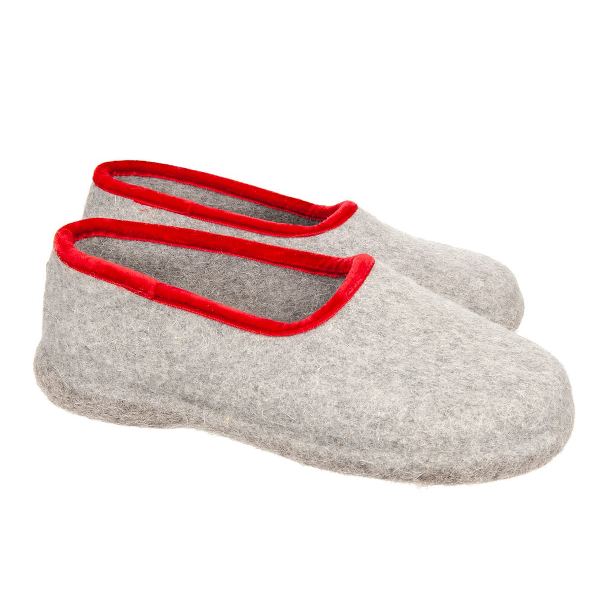 HAUNOLD | Woolfelt slippers with light heel