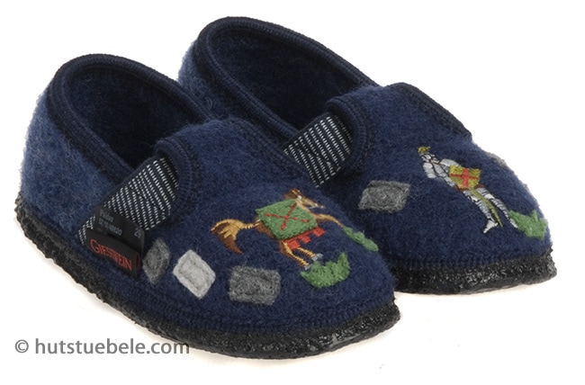 Hausschuhe für Jungs der Marke Giesswein Modell Paldau mit cooler