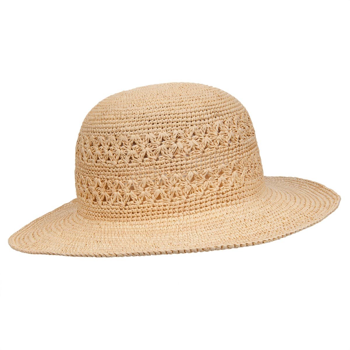 Birgit Women's Crochet Panama Straw Hat MAYSER