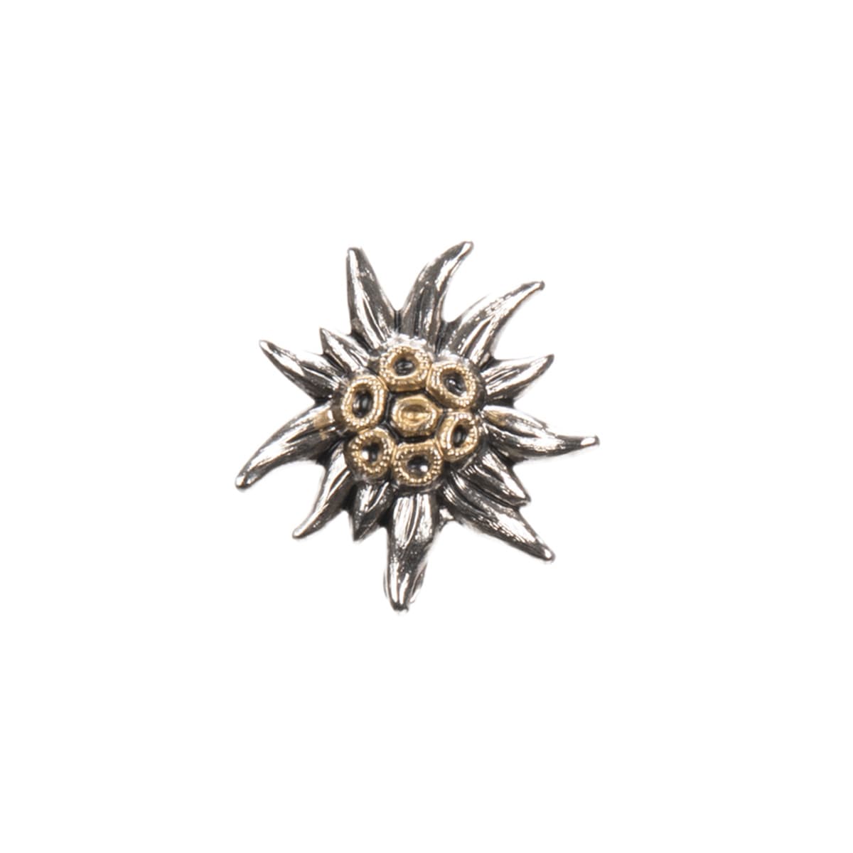 Medium-sized Edelweiss pin - Typical South Tyrolean flower