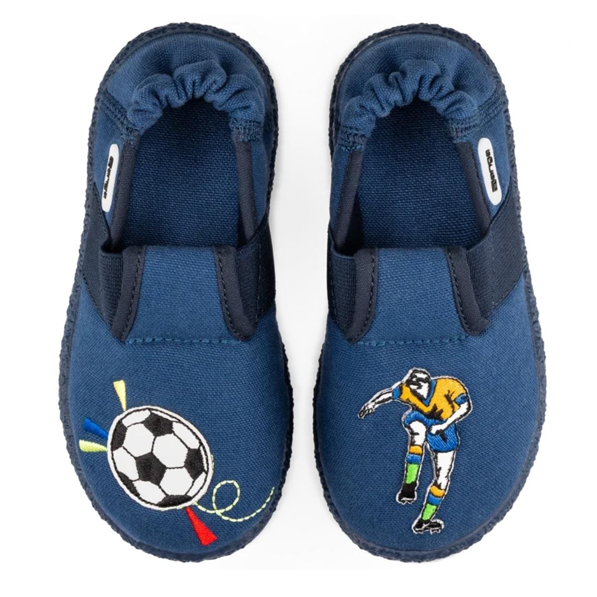 NANGA | Boys' Soccer-Style Cotton Slippers