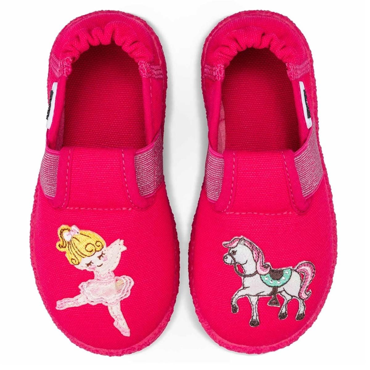 NANGA | Girls' Cotton Slippers Circus Style