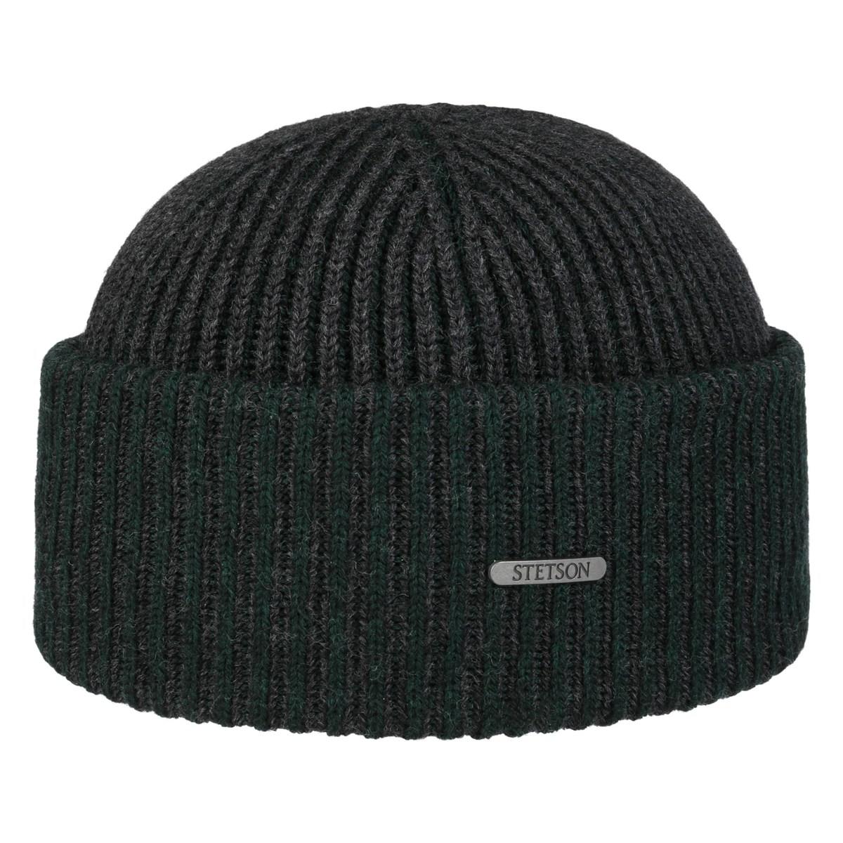STETSON | Beanie aus reiner Wolle Urbaner Rippstrick Look