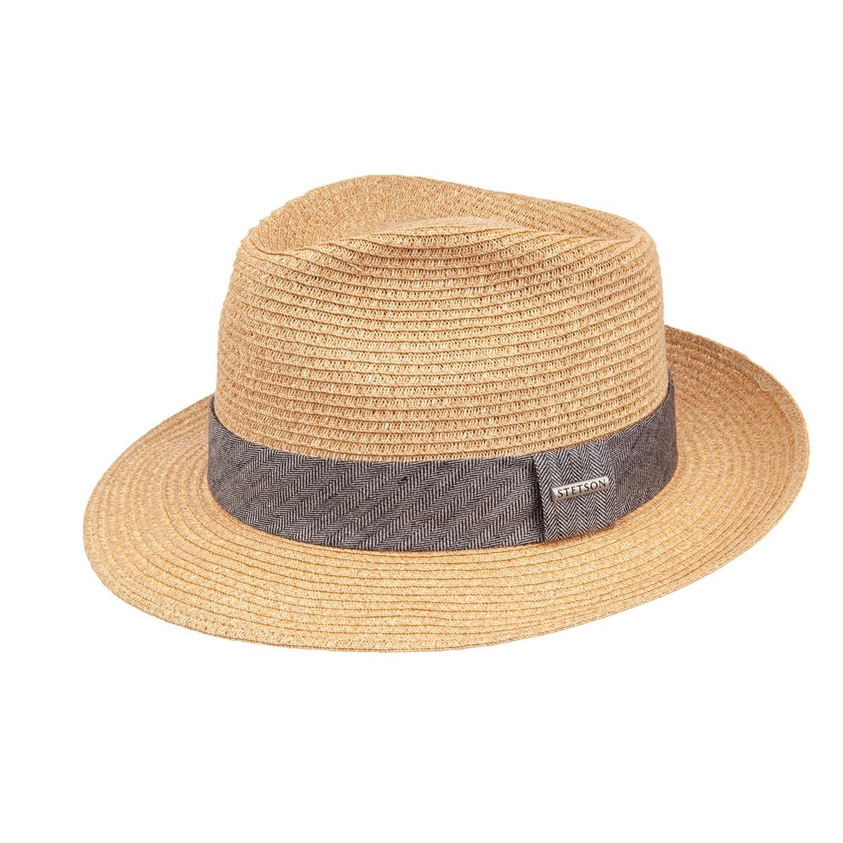 STETSON  Fedora Toyo straw hat men with wide brim --> Online