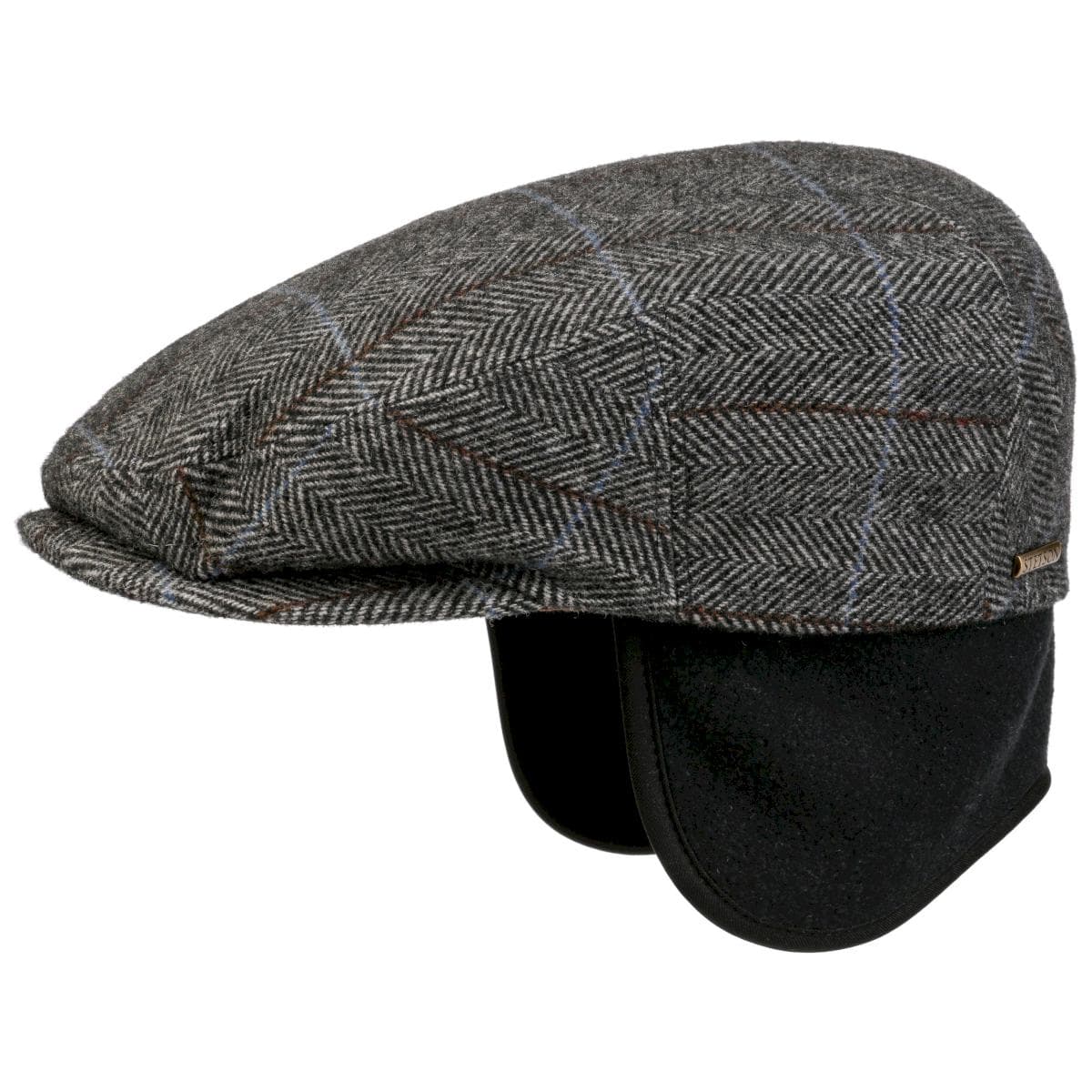 STETSON | Sportm�tze Herren flatcap mit Ohrenklappen