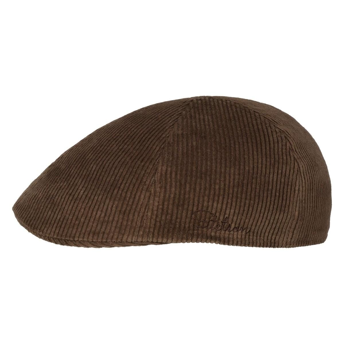 STETSON | Texas Cord Schieberm�tze im Vintage Bowling Stil