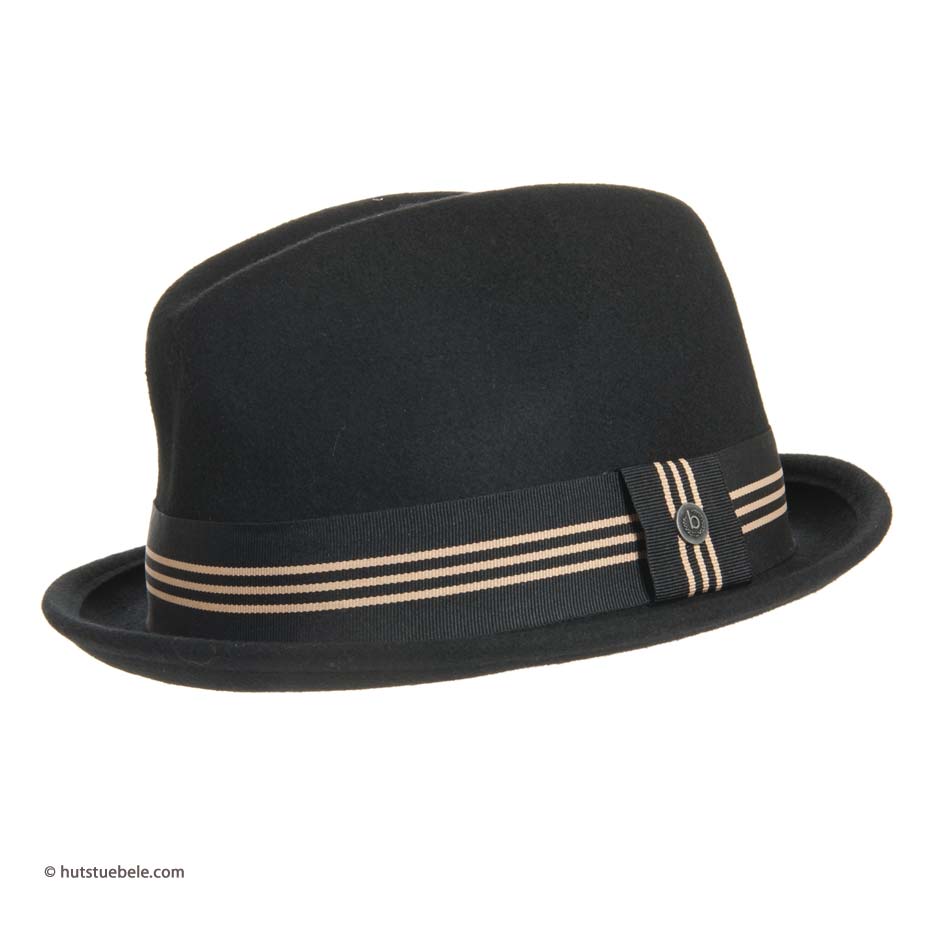 mans hat Pork Pie by Bugatti --> Online Hatshop for hats, caps, headbands,  gloves and scarfs